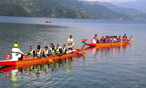 ड्रागन बोट रेस फेस्टिबल’ को दोस्रो सङ्करणको पहिलो चरणको खेल सम्पन्न