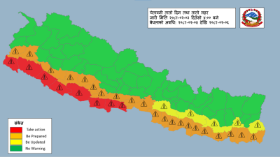 आगामी दुई दिन गर्मी बढ्ने, सावधानी अपनाउन आग्रह   