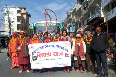 गोरखा-गोरखापुर ‘खिचडी यात्रा’ शुरू        