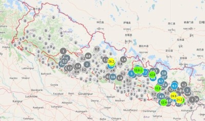 कोशी, बागमती, गण्डकी, लुम्बिनी र कर्णालीको केही स्थानमा भारी वर्षाको सम्भावना    