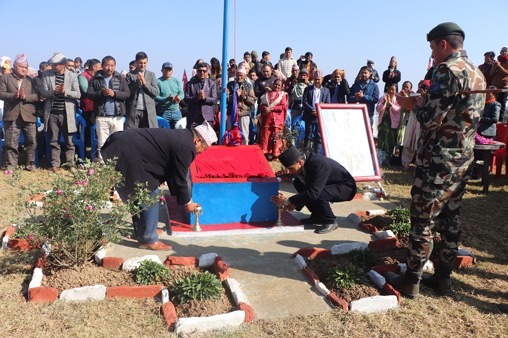 हतुवागढीको संरक्षण गरिँदै   