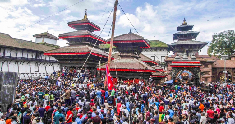 काठमाण्डू उपत्यकामा इन्द्रजात्राको रौनक