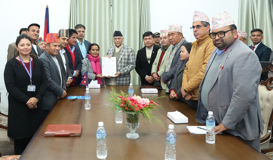 गाउँपालिका, नगरपालिका र जिसस महासङ्घद्वारा प्रधानमन्त्रीलाई ध्यानाकर्षण   