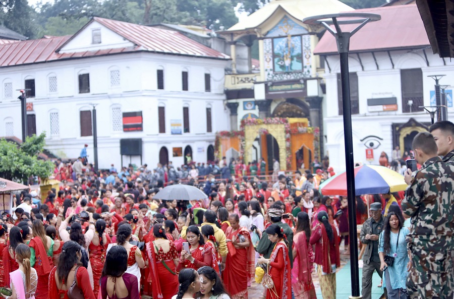 आज हरितालिका (तीज) व्रत गरिँदै   