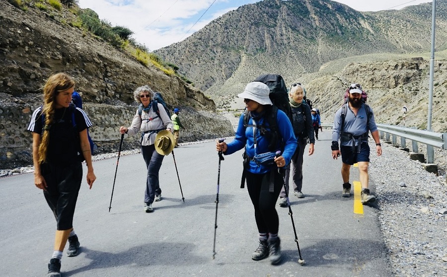 अन्नपूर्ण क्षेत्रमा पर्यटक आगमन बढ्यो   